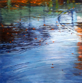 Spiral ii 75x76cm Acrylic on Canvas Artists Collection