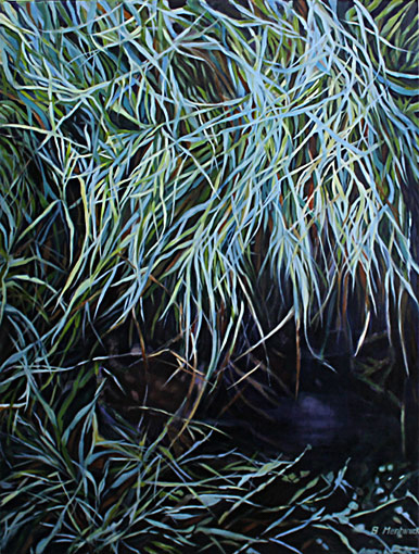 Tangled 100x80cm Acrylic on canvas Art by the Sea Gallery